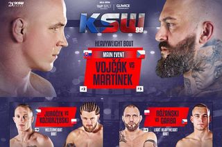 KSW 99: Karta walk. Kto walczy na gali przeniesionej z Czech do Gliwic 19.10.2024? Kolejność walk