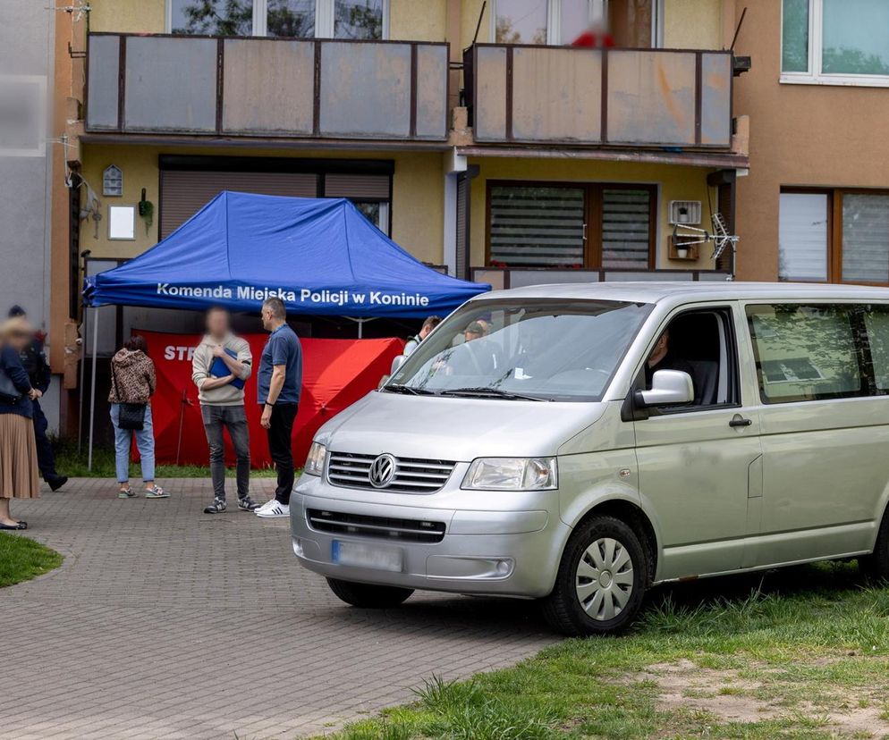 Tragedia w Koninie. Nie żyją 31-latka i małe dziecko