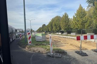Remont ulicy Podmiejskiej w Kaliszu, wrzesień 2024