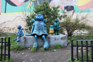 Skwer przy skrzyżowaniu ul.Targowej i ul.Ząbkowskiej