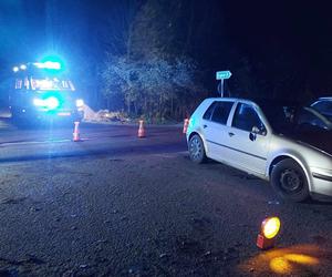 Wypadek na Leśnej w Starachowicach. 19-letni kierowca potrącił rowerzystę