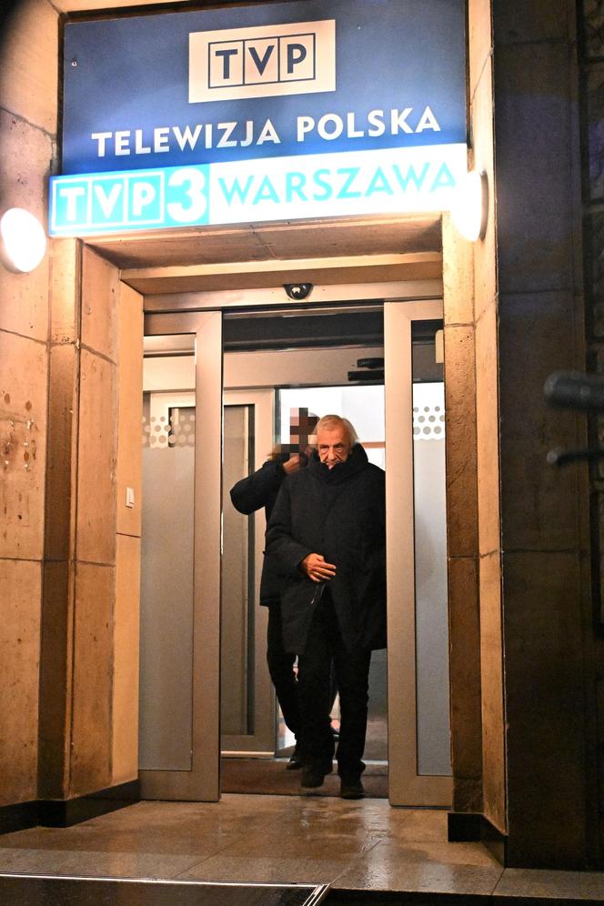 Ważni politycy PiS w siedzibie TVP Info