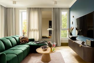 Wnętrza pełne kolorów. Mieszkanie we Wrocławiu