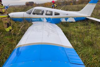 Awaria silnika w awionetce. Dwie osoby na pokładzie, chwile grozy w powietrzu!