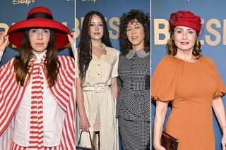 Gwiazdy w fikuśnych nakryciach głowy na premierze. Natalia Kukulska zapomniała kapelusza, przyszła za to z córką