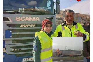 Fardin dojechał do Iranu nową ciężarówką sprezentowaną przez Polaków. Nie obyło się bez problemów