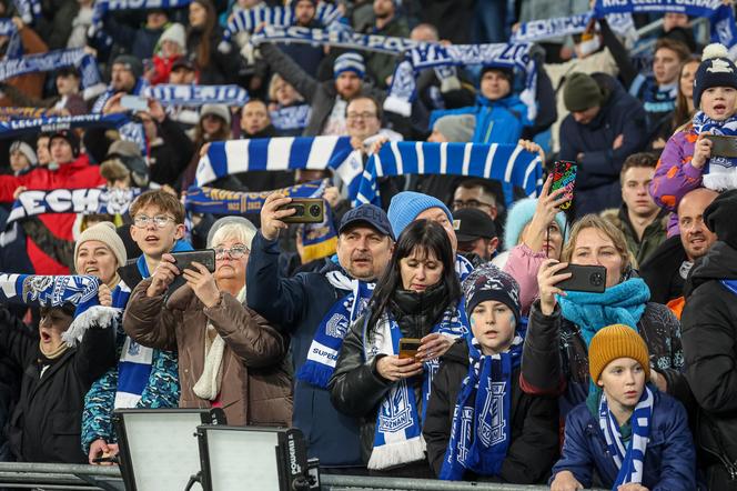 Lech Poznań - Zagłębie Lubin. Tak bawili się kibice na meczu PKO BP Ekstraklasy (10.02.2024)