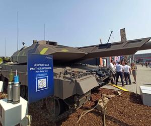 Niemiecki czołg Leopard 2A4 z wieżą czołgu KF51 Panther