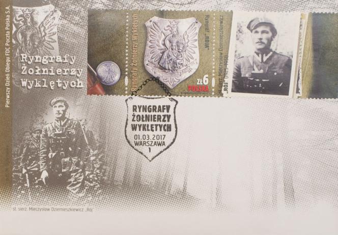 Filatelistyczny pomnik Żołnierzy Wyklętych