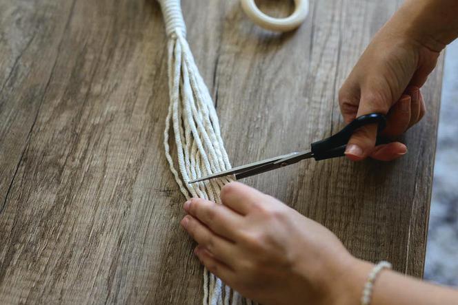 DIY: Makrama. Krok 14