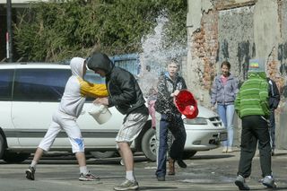 Lany Poniedziałek na warszawskiej Pradze - rok 2012