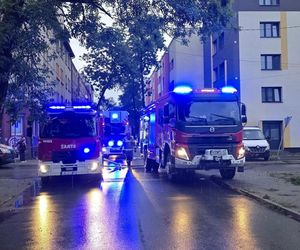 Pożar mieszkania w Mysłowicach