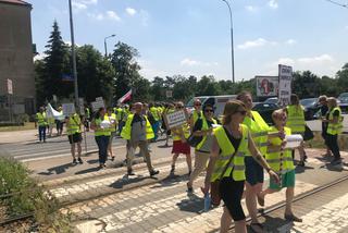 Protest pracowników Inspekcji Weterynaryjnej we Wrocławiu