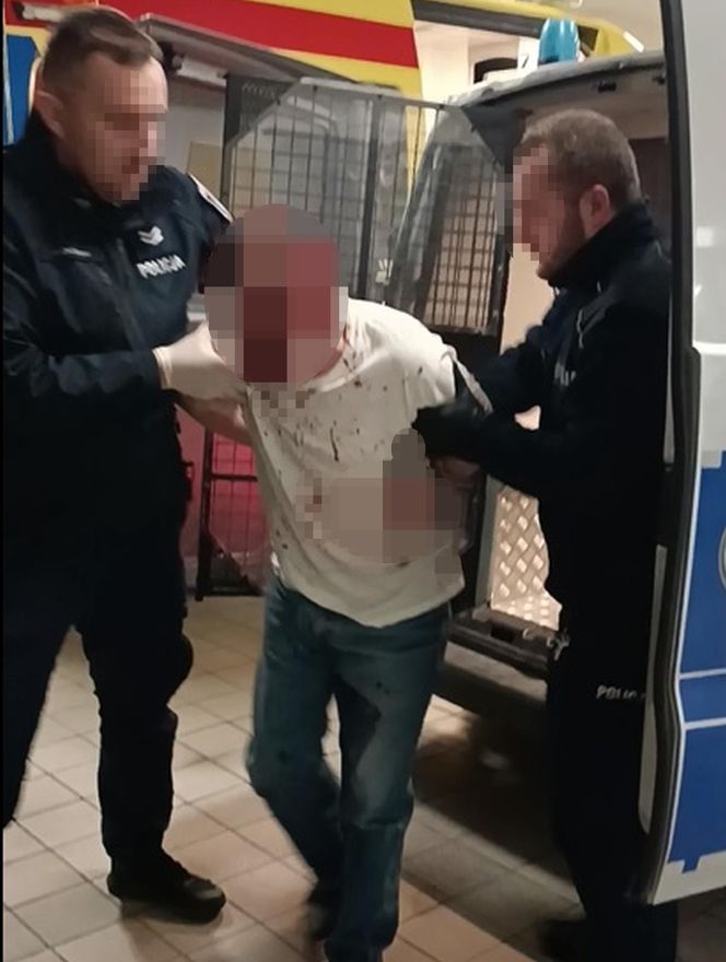Zasztyletował sanitariusza, odpowie za usiłowanie zabójstwa drugiego medyka