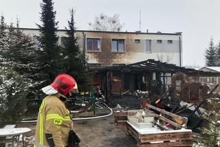 Pożar Domu Gościnnego w Dzięciołówce [10.01.2021]