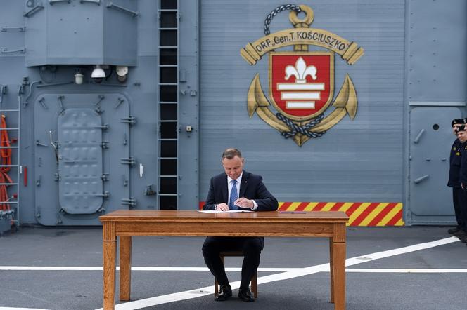 Prezydent Andrzej Duda w Gdyni