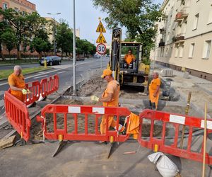 Budowa ścieżek rowerowych na osiedlu Leśnym w Bydgoszczy 