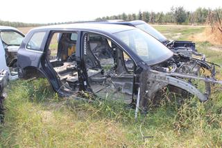 Kryminalni odkryli dziuplę samochodową w Kujawsko-Pomorskiem