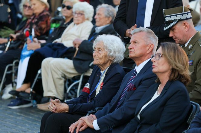 81. rocznica Powstania Warszawskiego. Uroczystość na pl. Krasińskich (31.07.2025)
