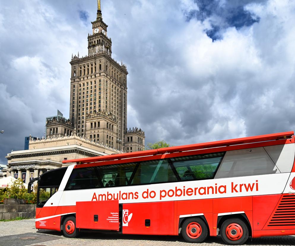 Wielka zbiórka krwi w Warszawie