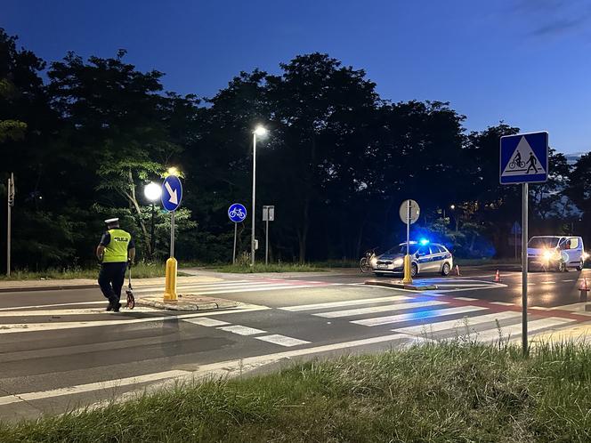 Tragiczny wypadek pod Legionowem. Nie żyje rowerzysta