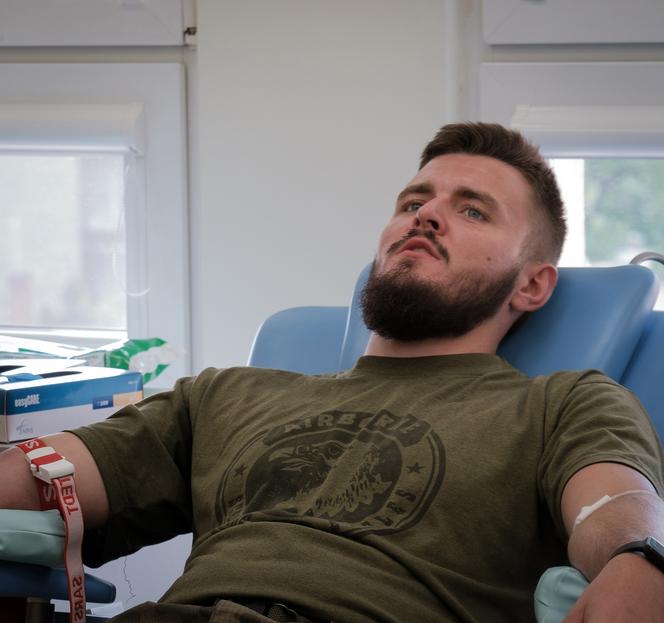 Terytorialsi z Przemyśla zebrali w lipcu 35 litrów krwi dla mieszkańców! 