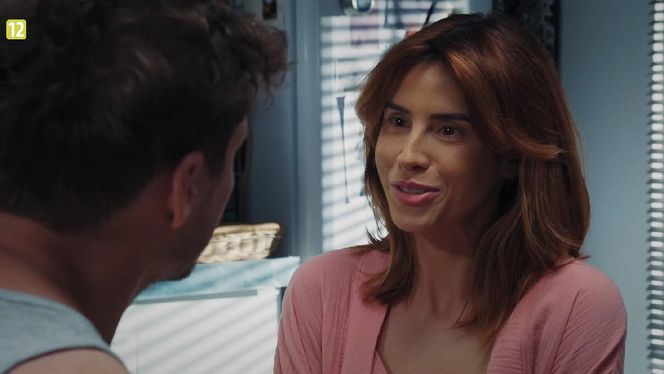 M jak miłość odc. 1879. Kama (Michalina Sosna), Marcin (Mikołaj Roznerski)