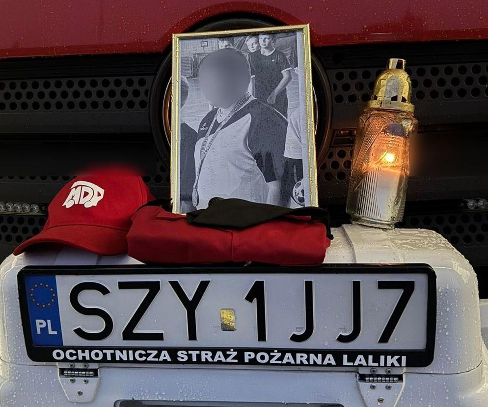 Śmierć 12-letniego Dawida w Milówce. Chłopca pożegnali strażacy