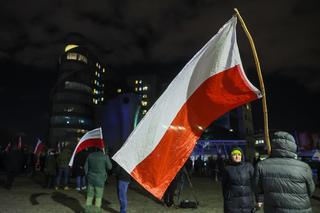 Protest pod siedzibą TVP