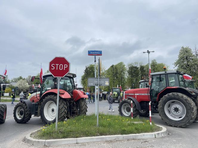 Wielki protest rolników w Łódzkiem