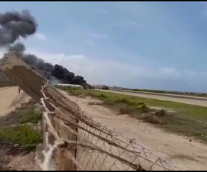 Katastrofa samolotu w Somalii. Maszyna stanęła w płomieniach 