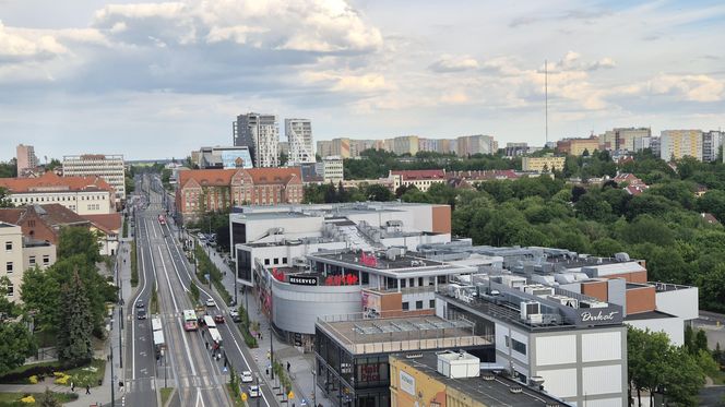 Olsztyn z lotu ptaka. Tak wygląda miasto z wieży ratuszowej