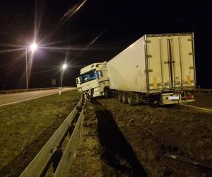 Zderzenie dwóch tirów na trasie z Białegostoku do Warszawy