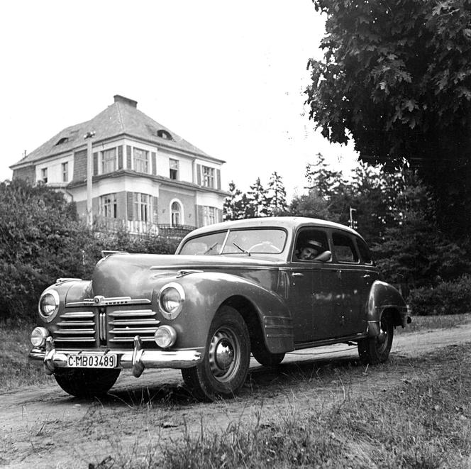 Odrestaurowana Skoda Superb z 1948 roku