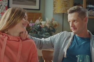 M jak miłość odc. 1765. Franka (Dominika Kachlik), Paweł (Rafał Mroczek)