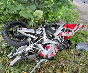 Tragiczny wypadek w Lublinie. Nie udał się uratować życia młodego motocyklisty  