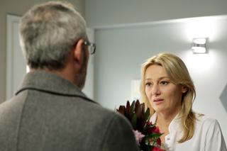 M jak miłość odc. 1504. Adam Werner (Jacek Kopczyński), Agata (Katarzyna Kwiatkowska)