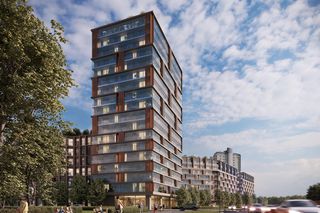 Tak ma wyglądać osiedle mieszkaniowe, które powstanie w miejscu Domu Mody Klif