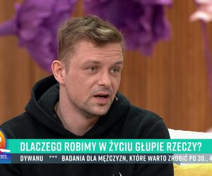 Gwiazdor Barw szczęścia zdjął spodnie w Pytaniu na śniadanie