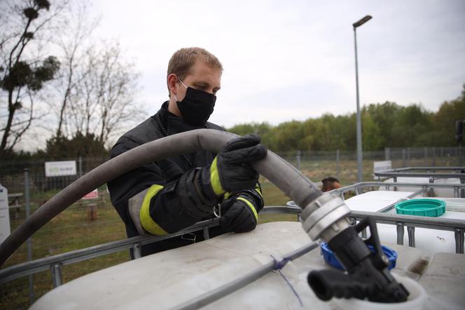 Woda basenowa do podlewania