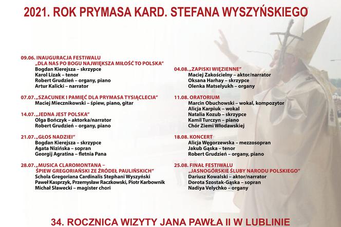 Międzynarodowy Festiwal Organowy Lublin - Czuby - plakat 