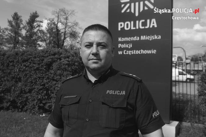 Bohaterski policjant z Częstochowy nie żyje. Artur Bojanowski uratował małe dziecko