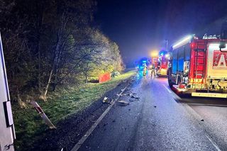 Tragiczny wypadek na DK 15 po Mogilnem. Nie żyje jedna osoba!