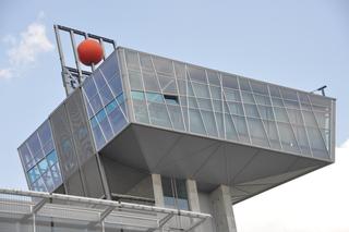 1. Wieża Centrum Kongresowego Targów Kielce. Ma 56,7 metra wysokości.