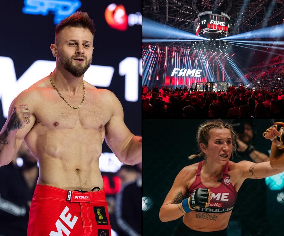 Fame MMA 18 - KARTA WALK, KOLEJNOŚĆ i ZAWODNICY. Jakie walki na Fame MMA 20.05.2023?