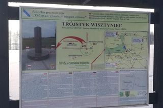 Trójstyk granic Polski, Litwy i Rosji Wisztyniec