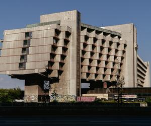 Hotel Forum - zdjęcia. Czy zniszczona mozaika z Panoramy zostanie odtworzona?