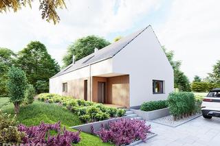 Projekt domu EC383 Nowatorski - wizualizacje, plany, propozycje aranżacji wnętrz