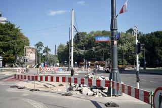Rozkopali skrzyżowanie w centrum Warszawy