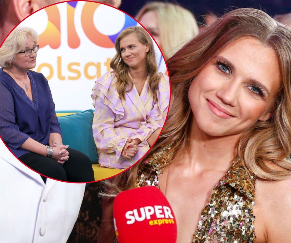  Agnieszka Kaczorowska z mamą w Halo, tu Polsat